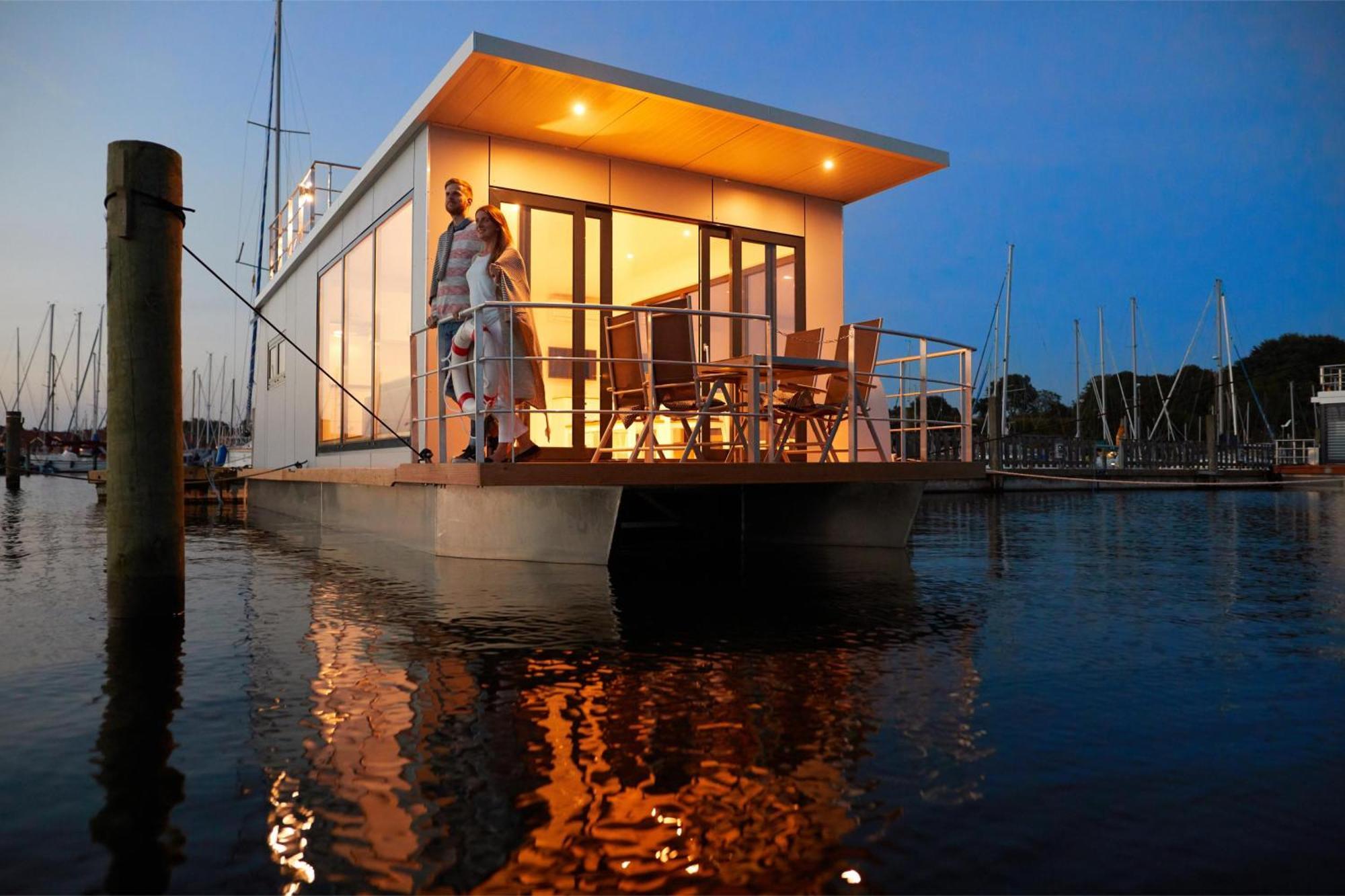 Villa Hausboot Well - Husbad Well à Rendbjerg Extérieur photo